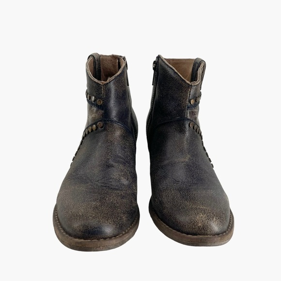 Circle G by Corral Studded Star Inlay Ankle‎ Boots G5025 - Picture 2 of 8